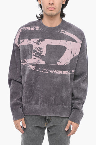 Embroidered Logo K-TRIA Crewneck Sweater