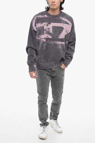 Embroidered Logo K-TRIA Crewneck Sweater