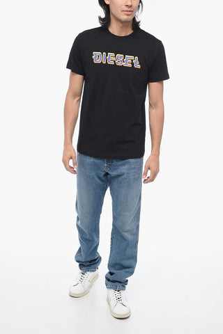 Logo Print T-DIEGOR-K52 T-shirt