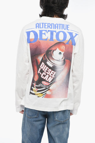 Pure Energy print T-CRANE-LS-G4 Long Sleeved T-shirt