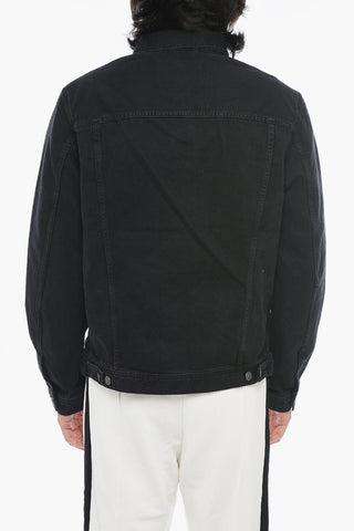 Denim NHILL Jacket with Visible Stitching