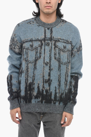 Wool Blend K-PATMOS MAGLIA Crewneck Sweater
