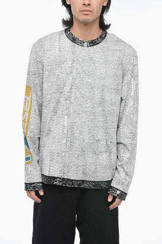 Langarm-T-Shirt T-CRANESIDE Bedruckt