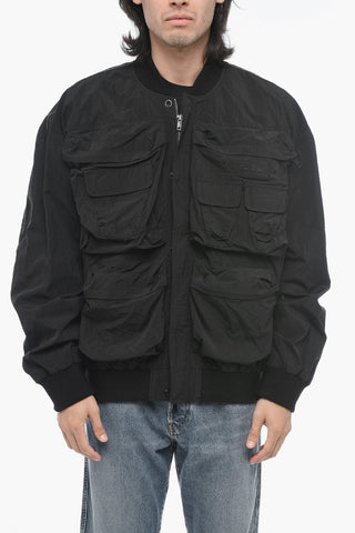 Utility J-STAIN Bomber with Cuffs
