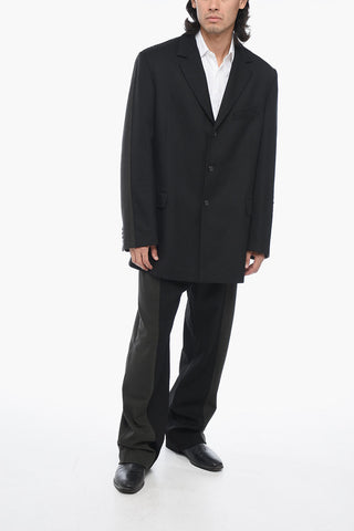 Blazer J-WARHOLS a Doppio Tessuto con Vestibilità Oversize