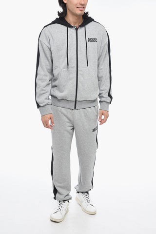Brushed Cotton AMST-ABRAM-HT32 Zipped Hoodie