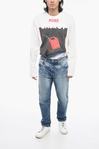 Jeans Tapered Fit D-FINING mit Rissen L.32