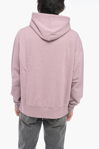 Kapuzensweatshirt S-MACS-HOOD-POFF-L1 mit Logo im Distressed-Look