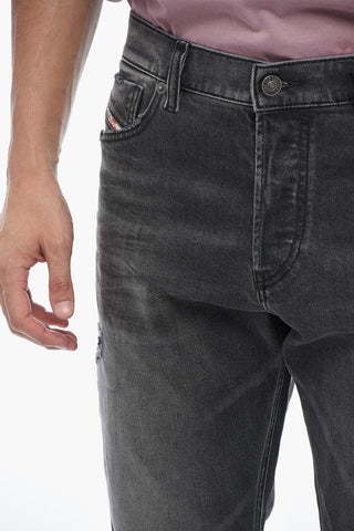 Jeans mit geradem Bein D-SARK mit Distressed-Detail L.32