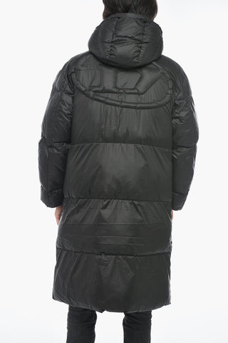 Oversized W-TAKRY Down Jacket with Hidden Placket