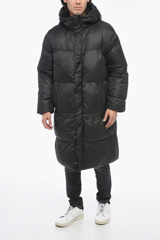Oversized W-TAKRY Down Jacket with Hidden Placket