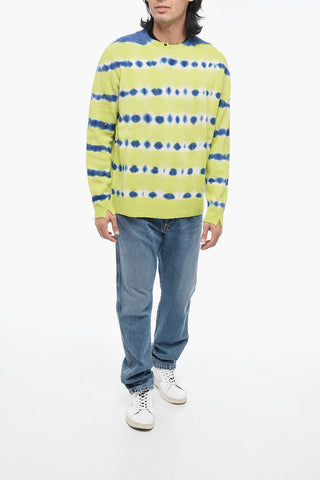 Maglione In Lana K-RO Effetto Tie Dye