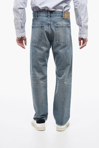Straight Fit Vintage Wash Denims 22cm