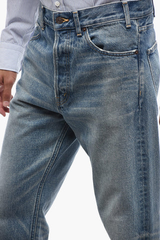 Straight Fit Vintage Wash Denims 22cm