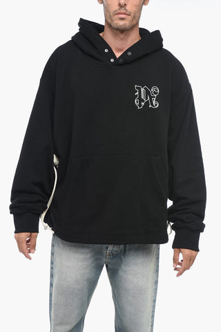 Felpa Con Cappuccio MONOGRAM In Cotone Con Coulisse