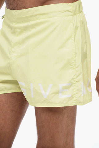 Costume da Bagno Boxer con Stampa Logo