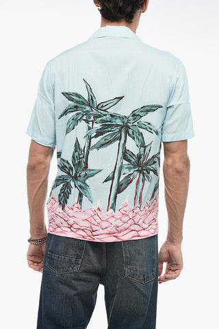 Camicia Bowling PALMS ROW con Taschino