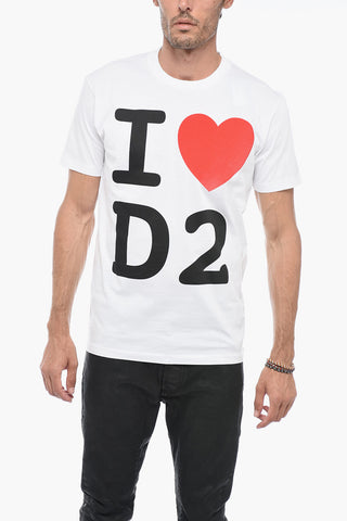 Printed I LOVE D2 T-shirt
