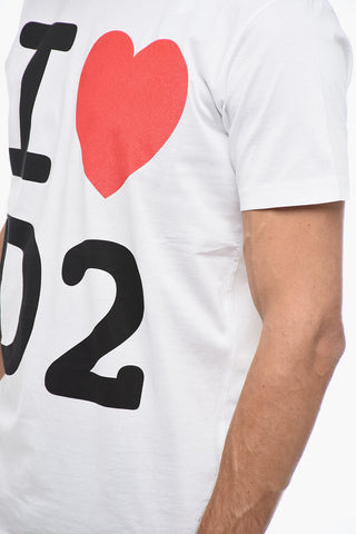 Printed I LOVE D2 T-shirt