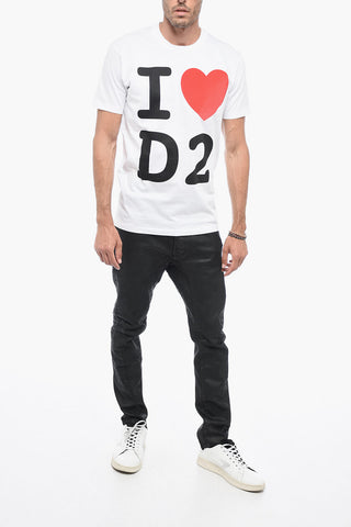 Printed I LOVE D2 T-shirt
