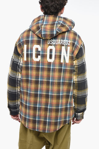 ICON Padded Overshirt with Shearling Lining
