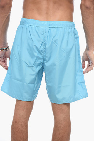 Logoed Patch Swimshorts