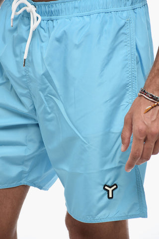 Logoed Patch Swimshorts