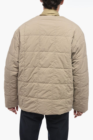 Overshirt Trapuntato PRIVATE in Nylon Riciclato