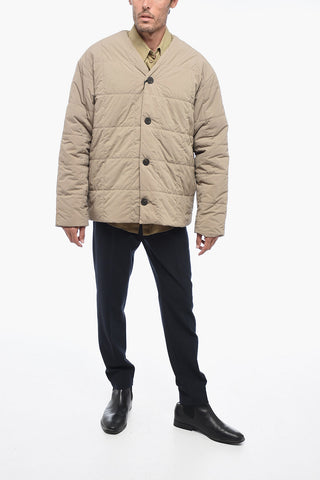 Overshirt Trapuntato PRIVATE in Nylon Riciclato