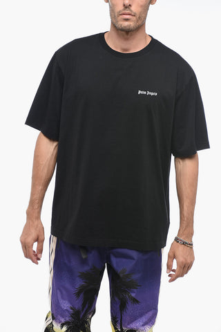 T-Shirt Slim Fit con Logo Ricamato