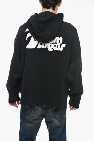 Brushed Cotton PALM HUNTER Hoodie with Front Zip