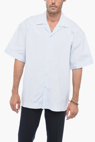 Striped Short-Sleeve with Oversize Fit
