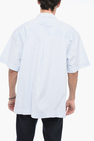 Striped Short-Sleeve with Oversize Fit