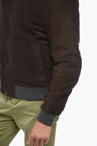 Giubbotto ROCKFORD in Suede con Polsini