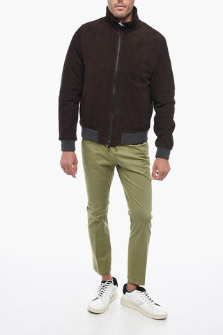 Giubbotto ROCKFORD in Suede con Polsini