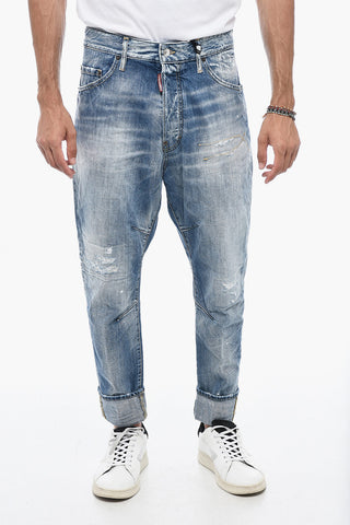 Combat Tailored Denims with Light Wash