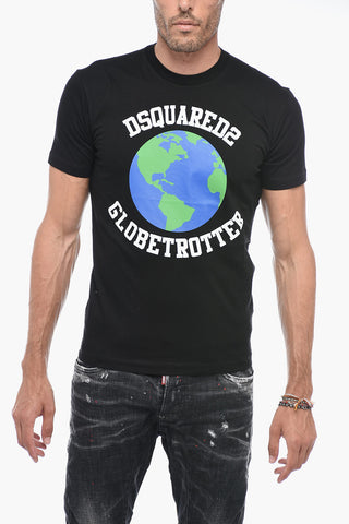 T-Shirt GLOBETROTTER con Stampa