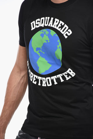 T-Shirt GLOBETROTTER con Stampa