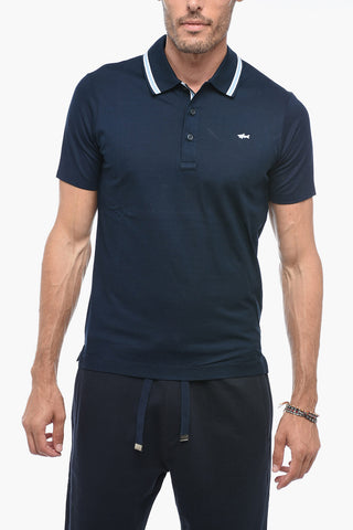 YACHTING Polo in Cotone Piquet con Ricamo