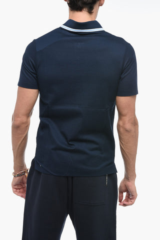 YACHTING Polo in Cotone Piquet con Ricamo