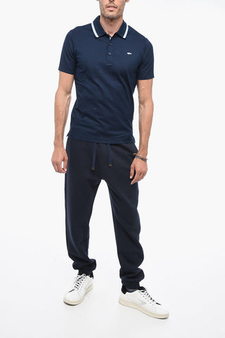YACHTING Polo in Cotone Piquet con Ricamo