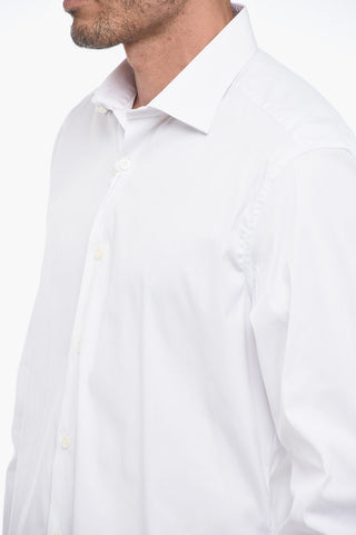 Long Sleeved Shirt With French Collar