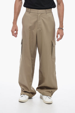 Pantaloni Cargo Over con Elastico sul Fondo