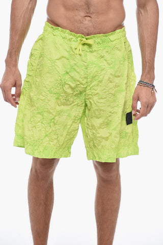Reps Nylon Boxer Swimshort with Wrinkled Effect