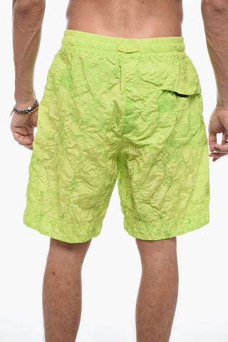 Reps Nylon Boxer Swimshort with Wrinkled Effect