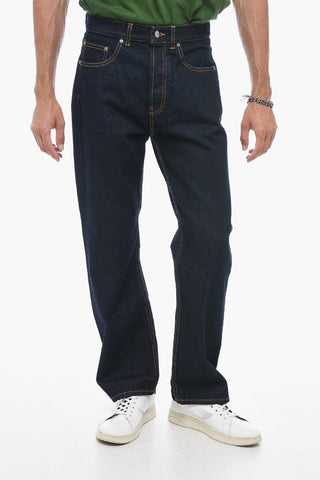 Loose Fit Raw Wash Jeans 22 cm