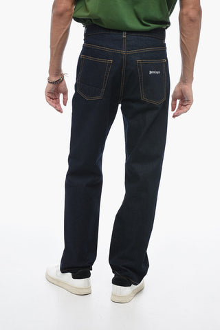 Loose Fit Raw Wash Jeans 22 cm