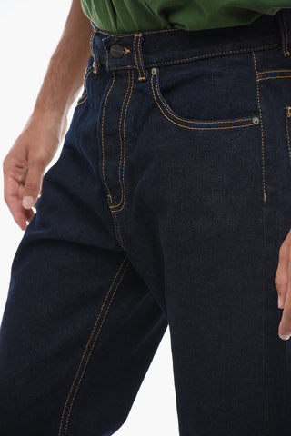Loose Fit Raw Wash Jeans 22 cm