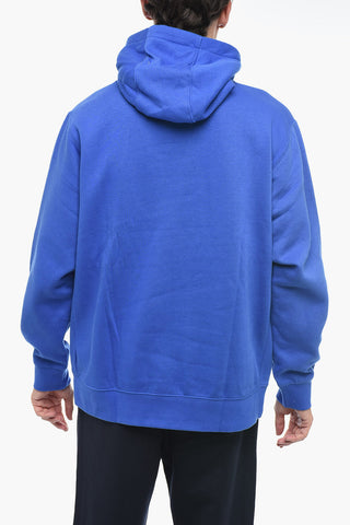 Fleece Cotton Blend Hoodie
