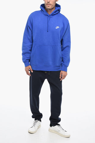 Fleece Cotton Blend Hoodie